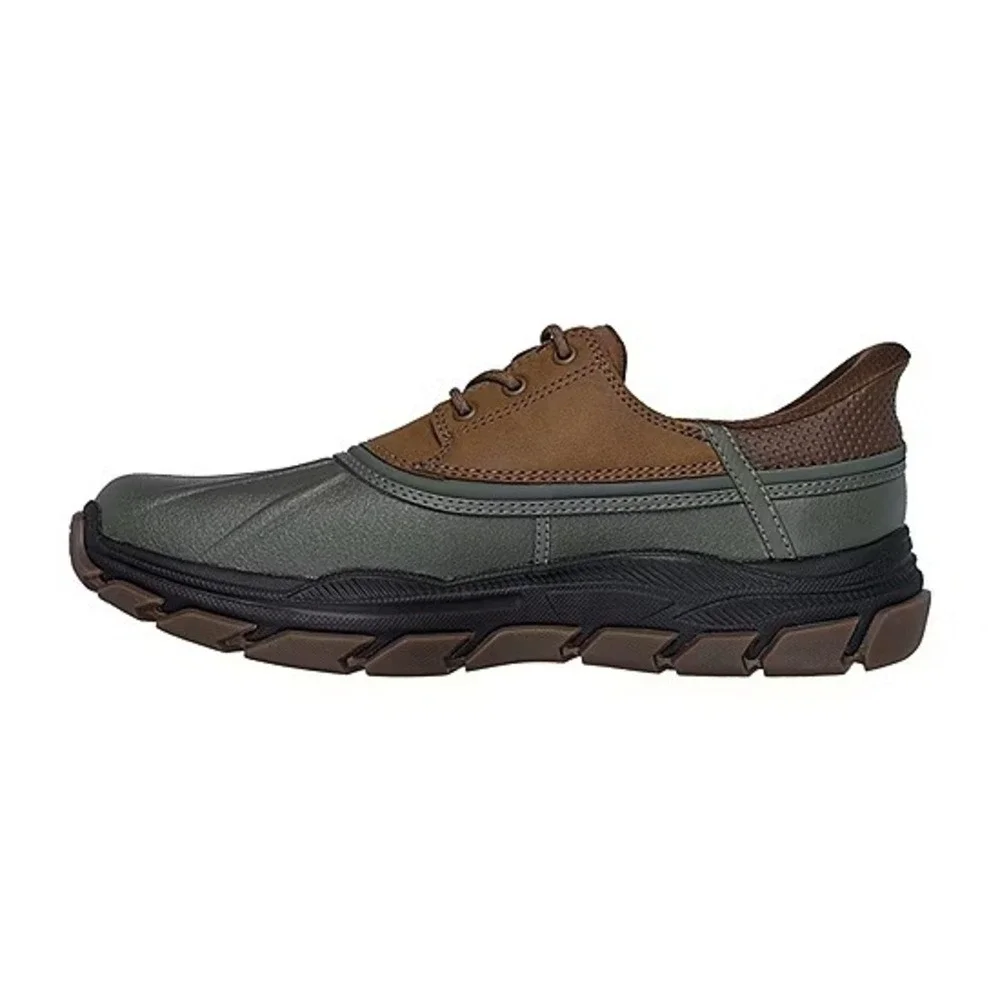 Skechers Hands Free Slip-Ins John Deere Duck Boot Mens Green Brown 12 Medium NEW - Picture 3 of 7